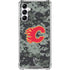 NHL Calgary Flames Camo Galaxy A15 5G Clear Case
